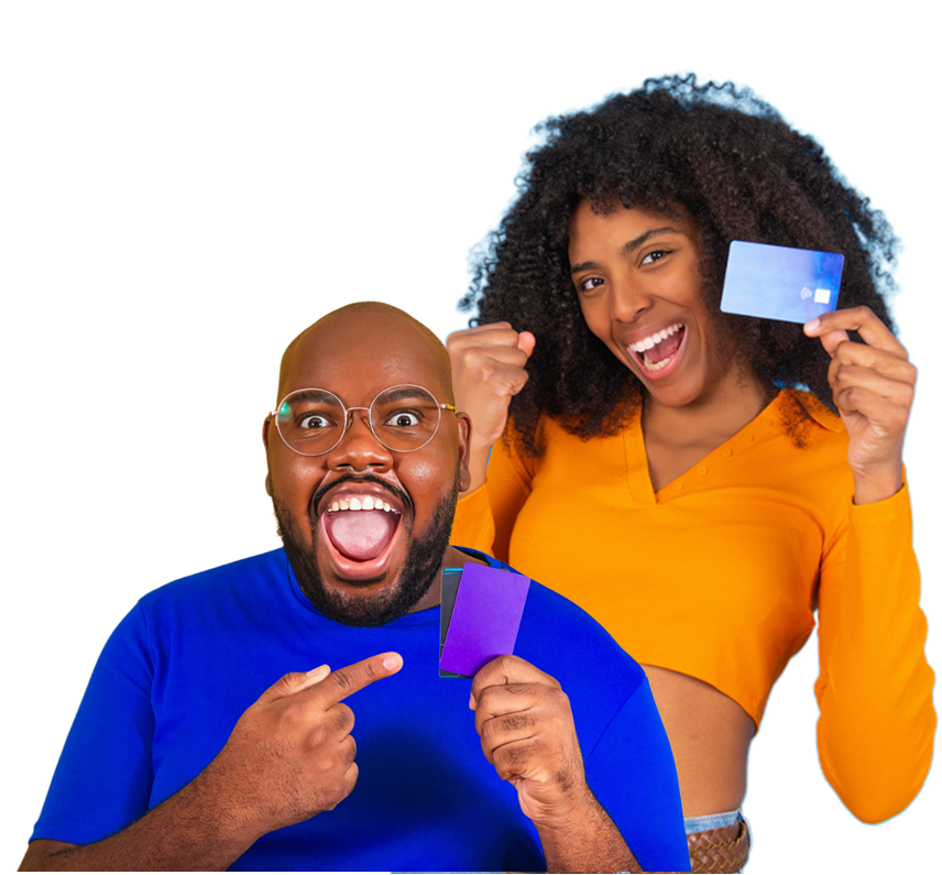 Man with Card